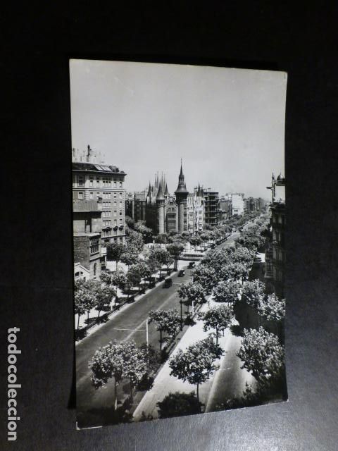 Postales: BARCELONA AVENIDA DEL GENERALISIMO - Foto 1