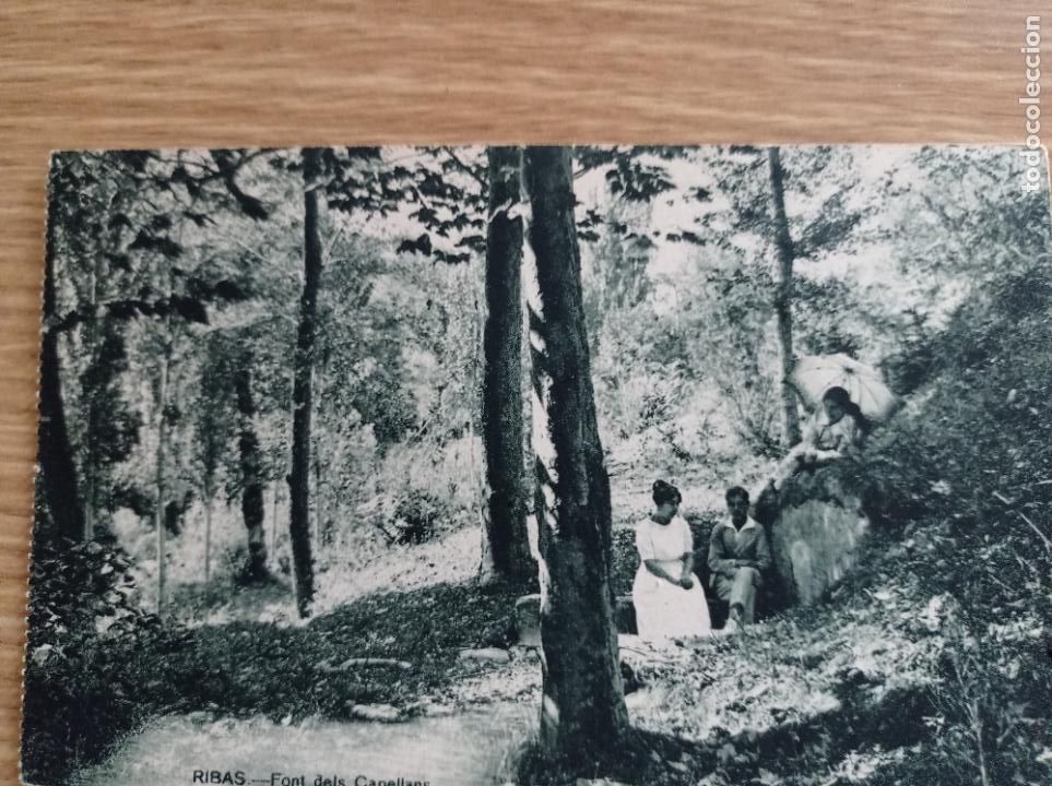Postales: RIBAS - FONT DELS CAPELLANS - Foto 1