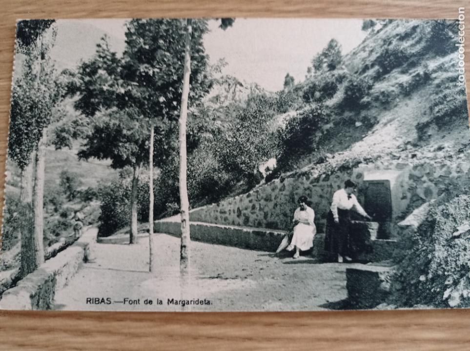 Postales: RIBAS - FONT DE LA MARGARIDETA - Foto 1