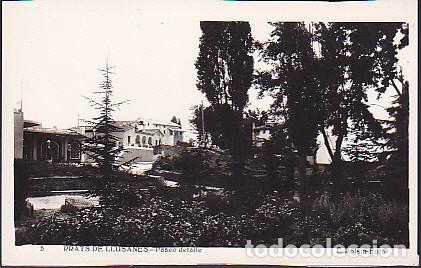 Postales: POSTAL PRATS DE LLUSANES PASEO DETALLE