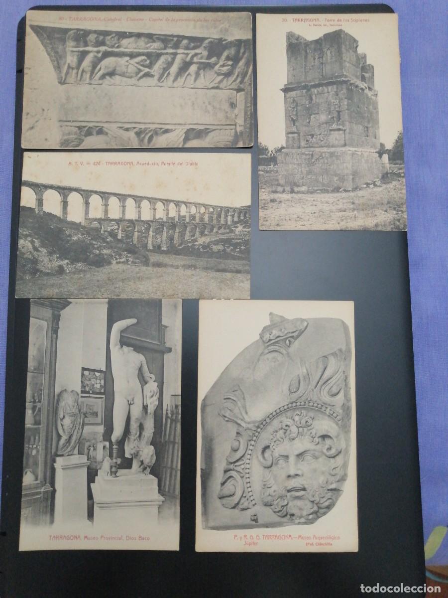 Postales: 5 postales Tarragona antiguas - Foto 1