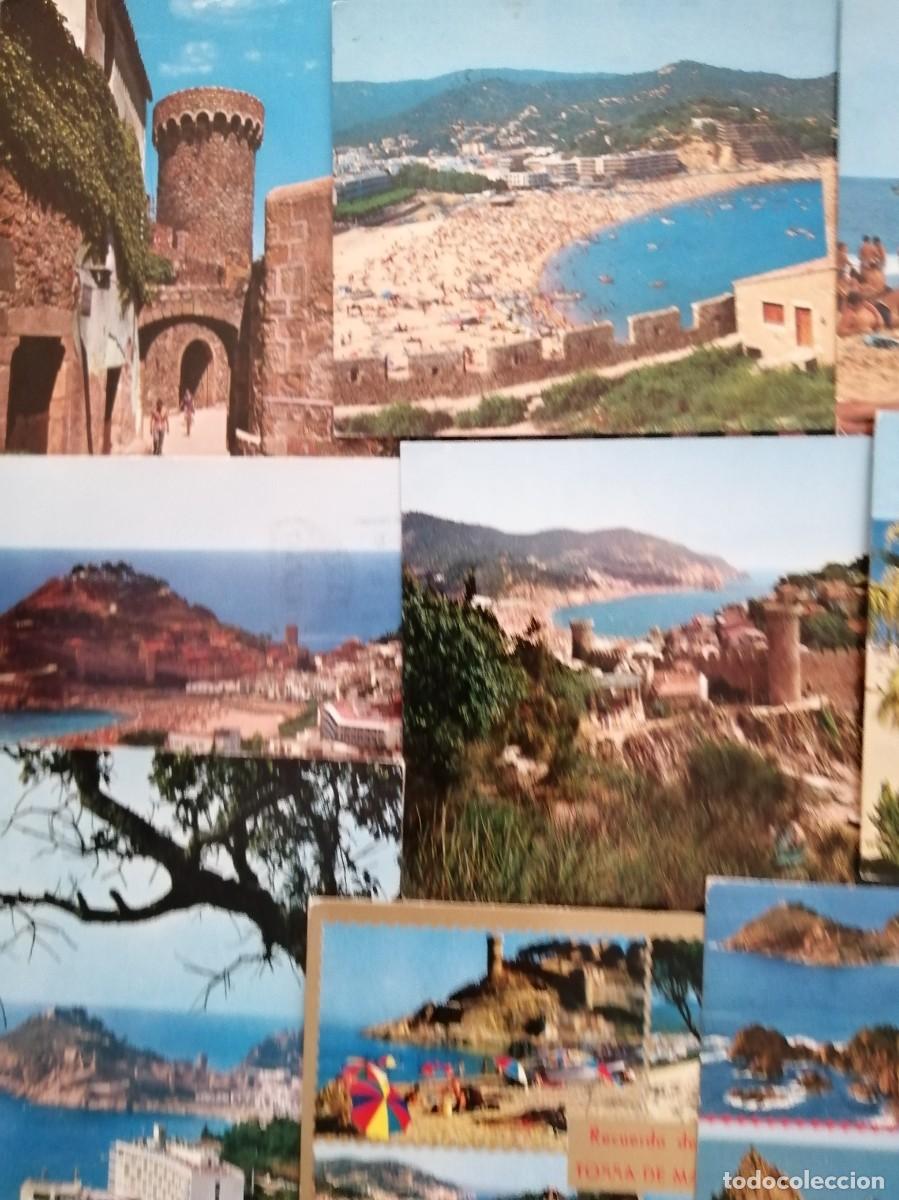 Postales: TOSSA DE MAR. LOTE DE 19 POSTALES - Foto 2