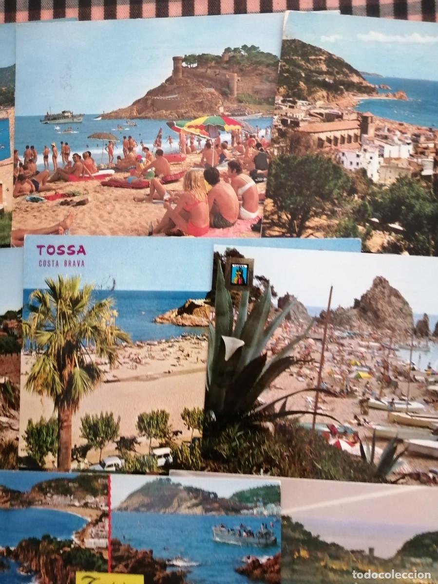 Postales: TOSSA DE MAR. LOTE DE 19 POSTALES - Foto 4