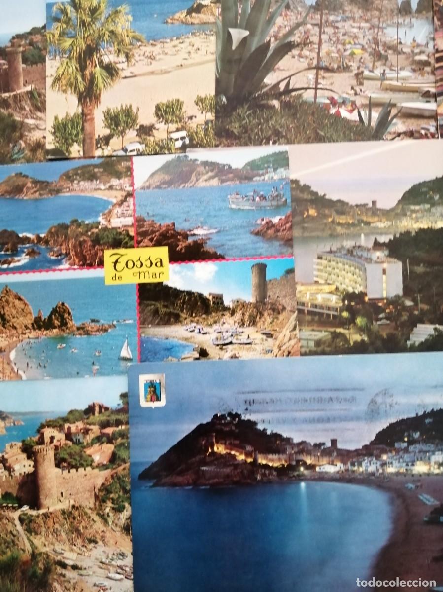 Postales: TOSSA DE MAR. LOTE DE 19 POSTALES - Foto 5