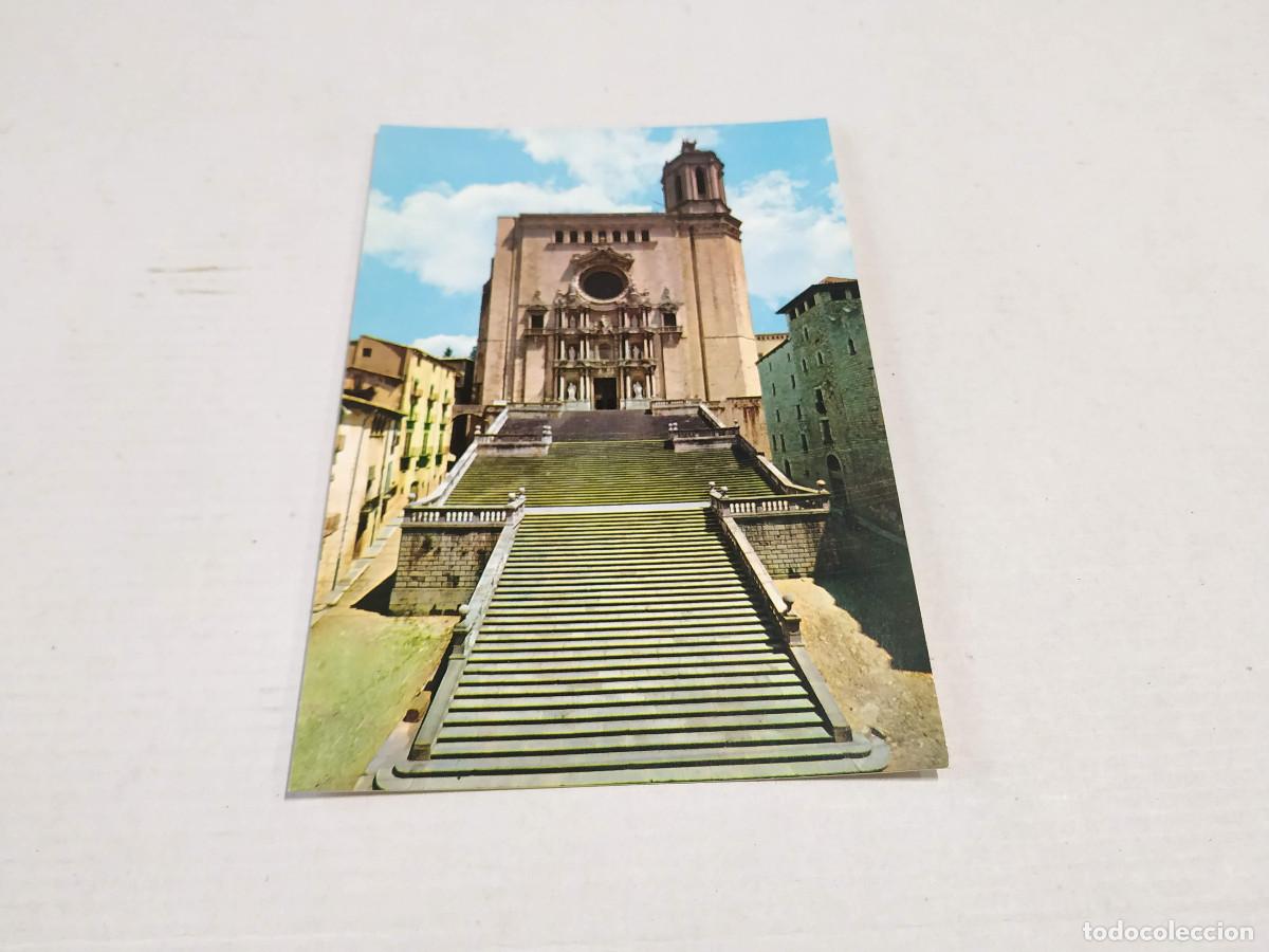 Postales: GIRON&Egrave;S - POSTAL GERONA - LA CATEDRAL - Foto 1