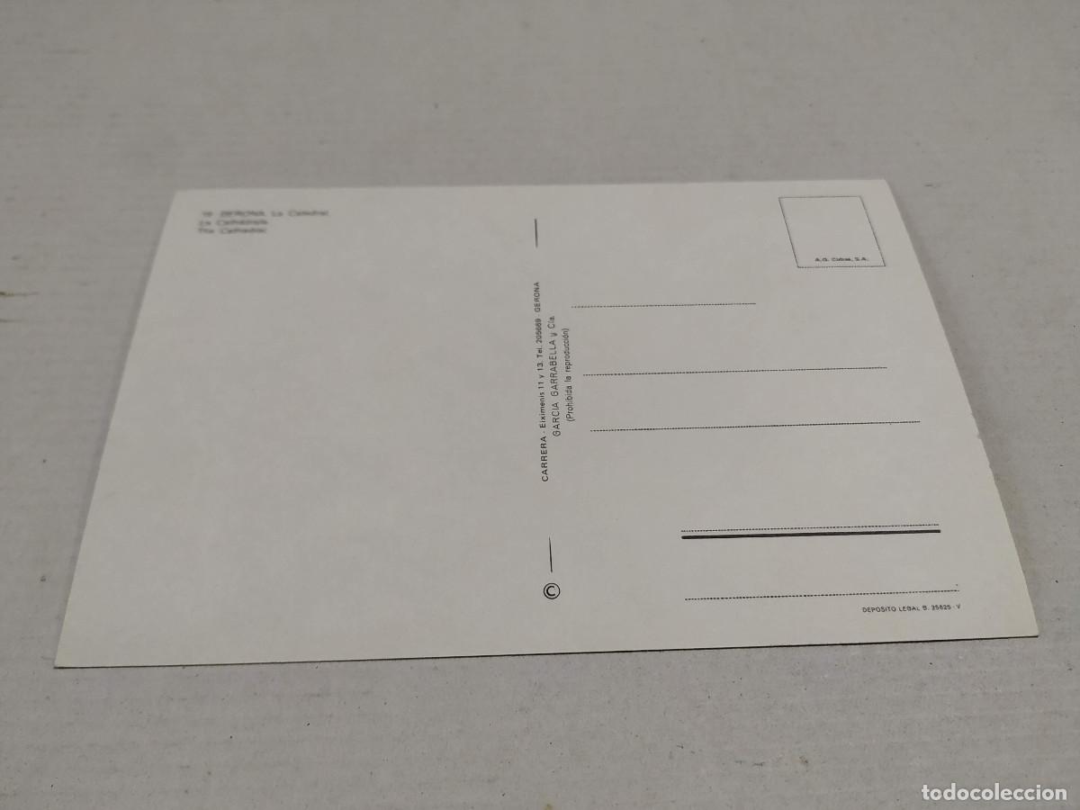 Postales: GIRON&Egrave;S - POSTAL GERONA - LA CATEDRAL - Foto 2