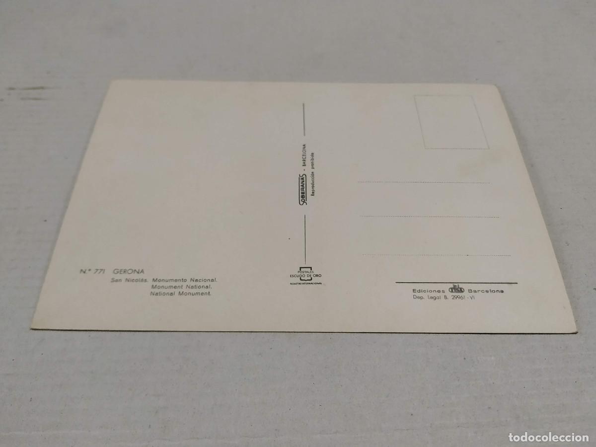 Postales: GIRON&Egrave;S - POSTAL GERONA - SAN NICOL&Aacute;S - Foto 2