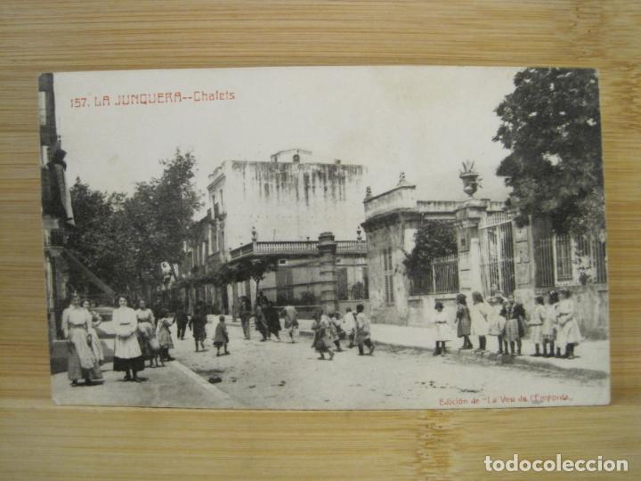 Postais: LA JONQUERA-LA JUNQUERA-CHALETS-POSTAL ANTIGUA-(98.058)