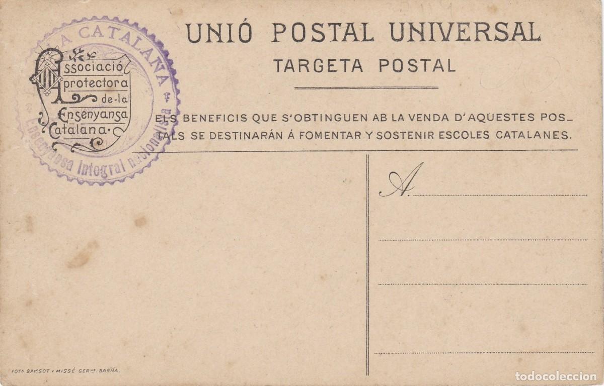 Cartes Postales: Penades 13 - Amb el segell: Escola Catalana - Ensenyansa Integral Catalanista