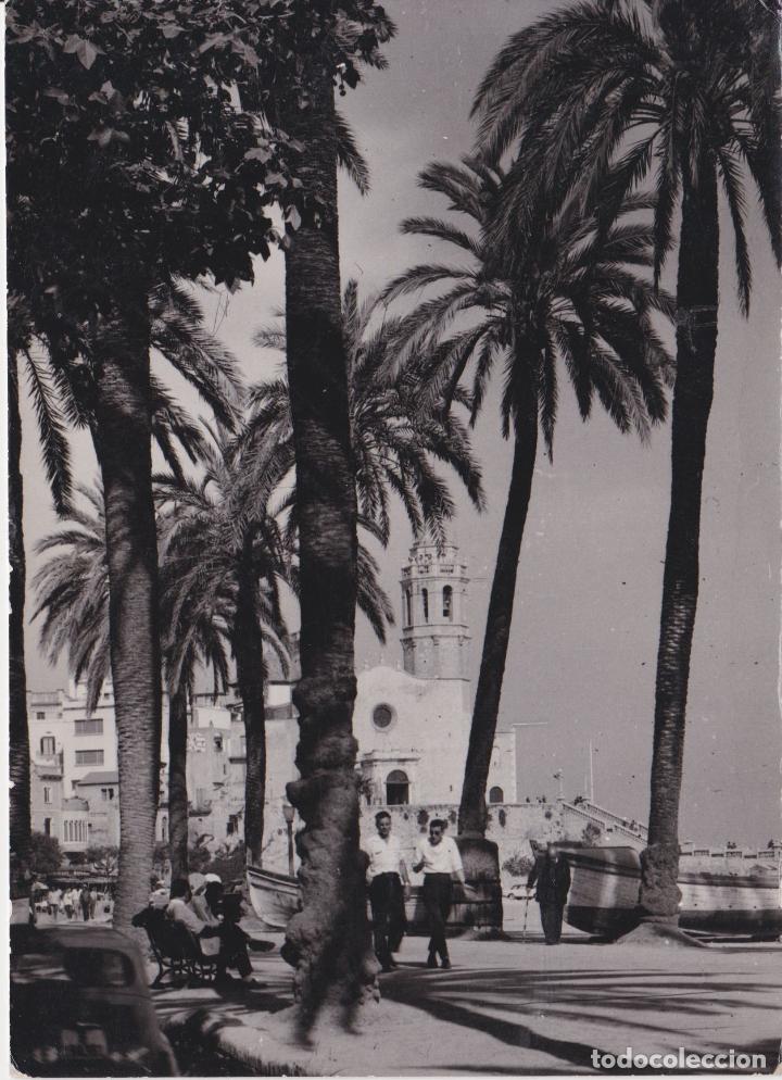 Postales: SITGES, PASEO DE RIBERA &ndash; ESCRITA - Foto 1