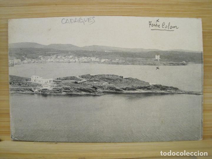 Postais: CADAQUES-ATV A.T.V.-PANORAMICA-POSTAL ANTIGUA-(98.126)