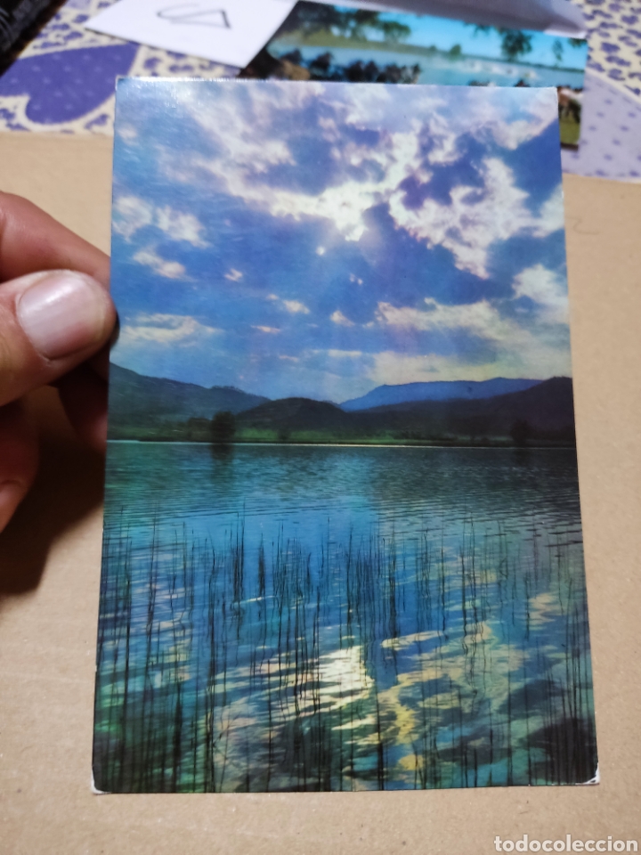 Postales: Postal lago de ba&ntilde;olas Gerona - Foto 1