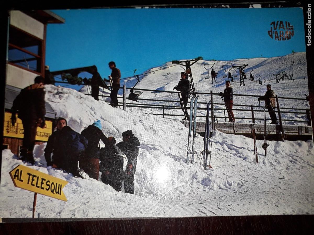 Postales: N&ordm; 44069 POSTAL VALLE DE ARAN LERIDA PISTAS DE LA BAQUEIRA