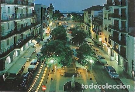 Postales: POSTAL A COLOR NUM 2550 COSTA BRAVA SAN FELIU DE GUIXOLS AVDA JOSE ANTONIO VISTA NOCTURNA CYP