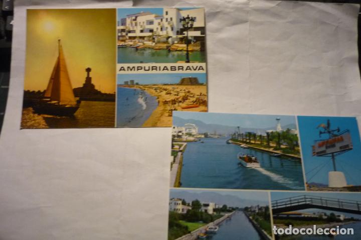 Postales: LOTE POSTALES AMPURIABRAVA - Foto 1