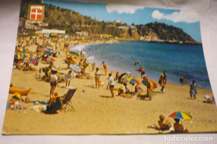 Postales: postal blanes .-playa - Foto 1