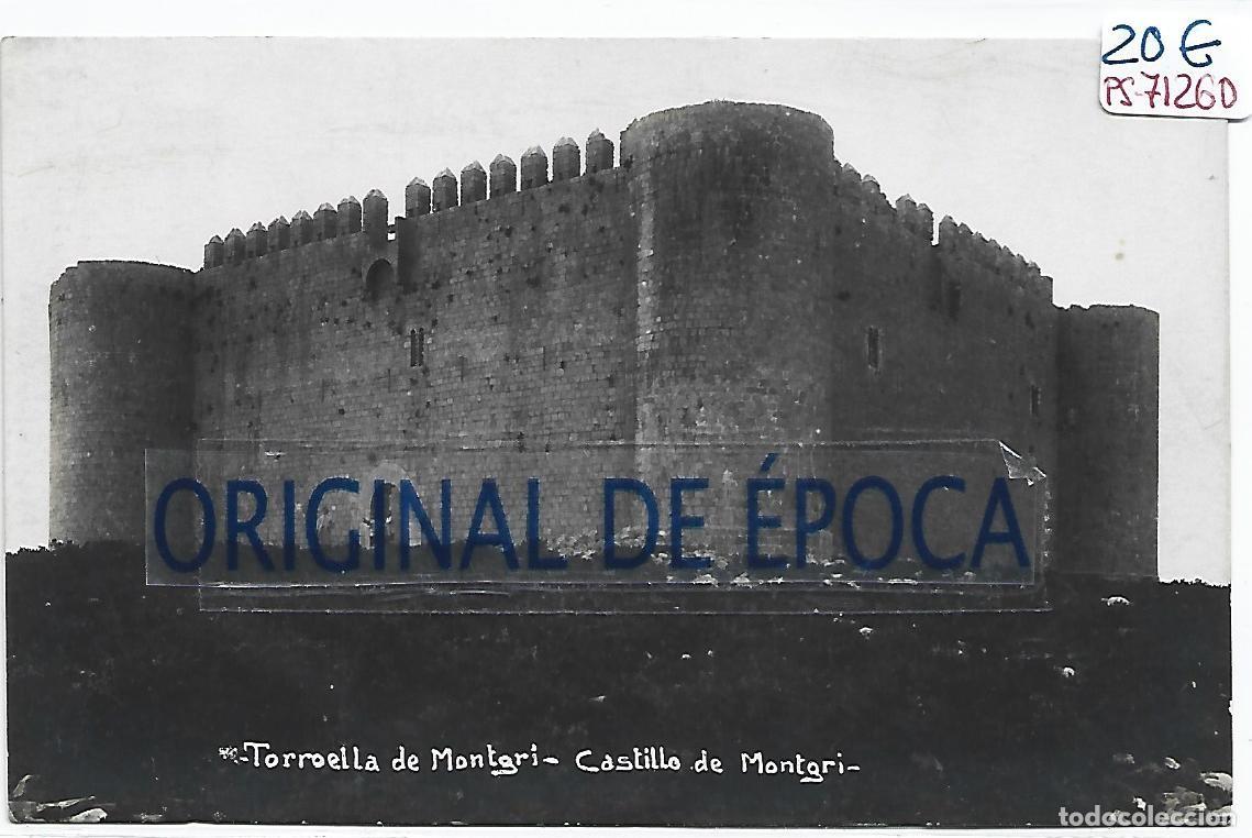 Postales: (PS-71260)POSTAL FOTOGRAFICA DE TORROELLA DE MONTGRI-CASTILLO DE MONTGRI.V.FARGNOLI