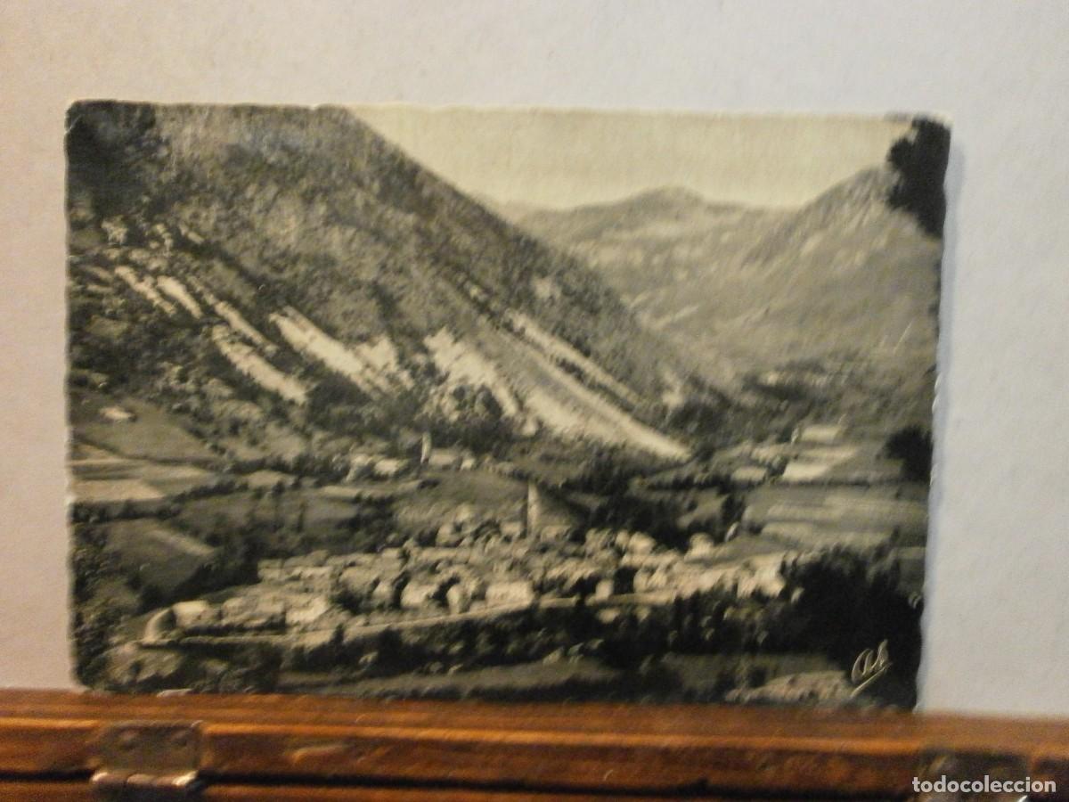 Postales: (C) postal antigua valle de aran lerida salardu u&ntilde;a y begergue al fondo