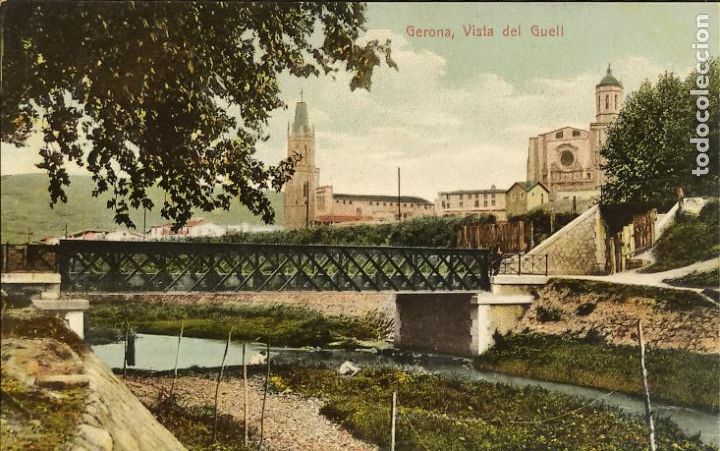 Postales: POSTAL - GERONA - VISTA DEL GUELL - - Foto 1