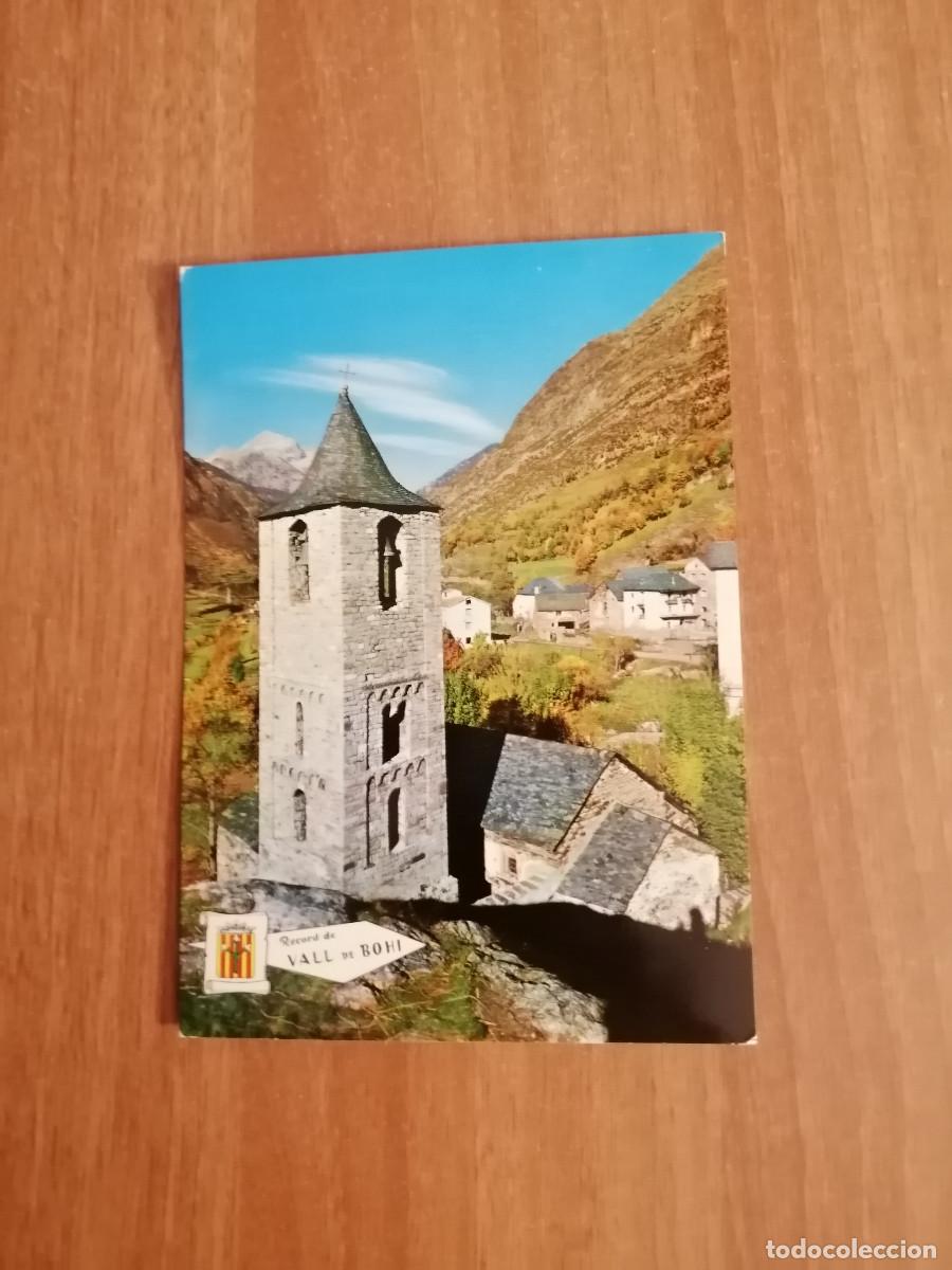 Postales: POSTAL PIRINEO DE LERIDA BOHI VISTA PARCIAL Y IGLESIA ROMANICA SIN CIRCULAR