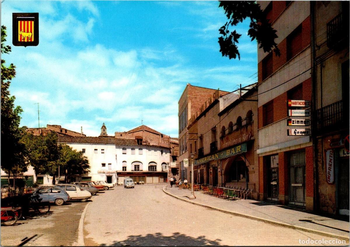Postales: Borjas Blancas - Plaza del Terrall - Escudo de Oro n&ordm; 5581 - 149x104mm - Citro&euml;n DS