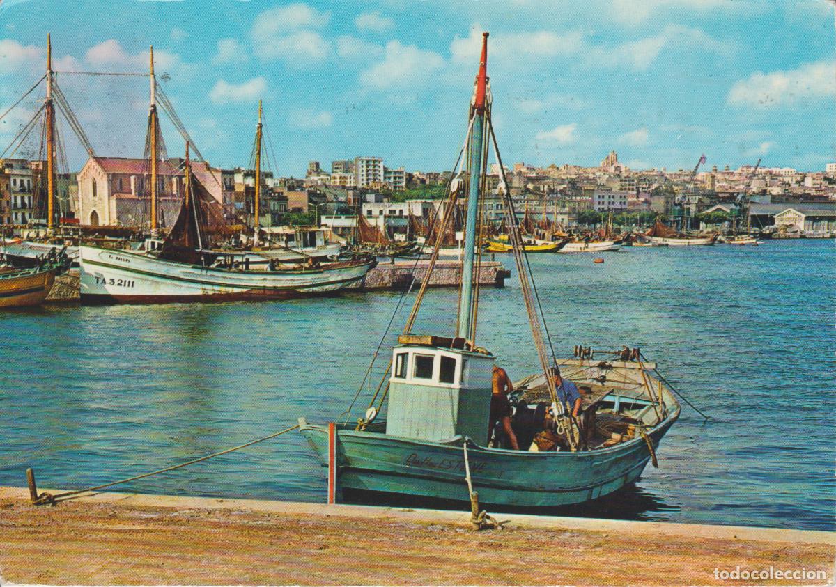 Postales: (2025) TARRAGONA . BARCAS PESQUERAS EN EL BARRIO MARITIMO - Foto 1