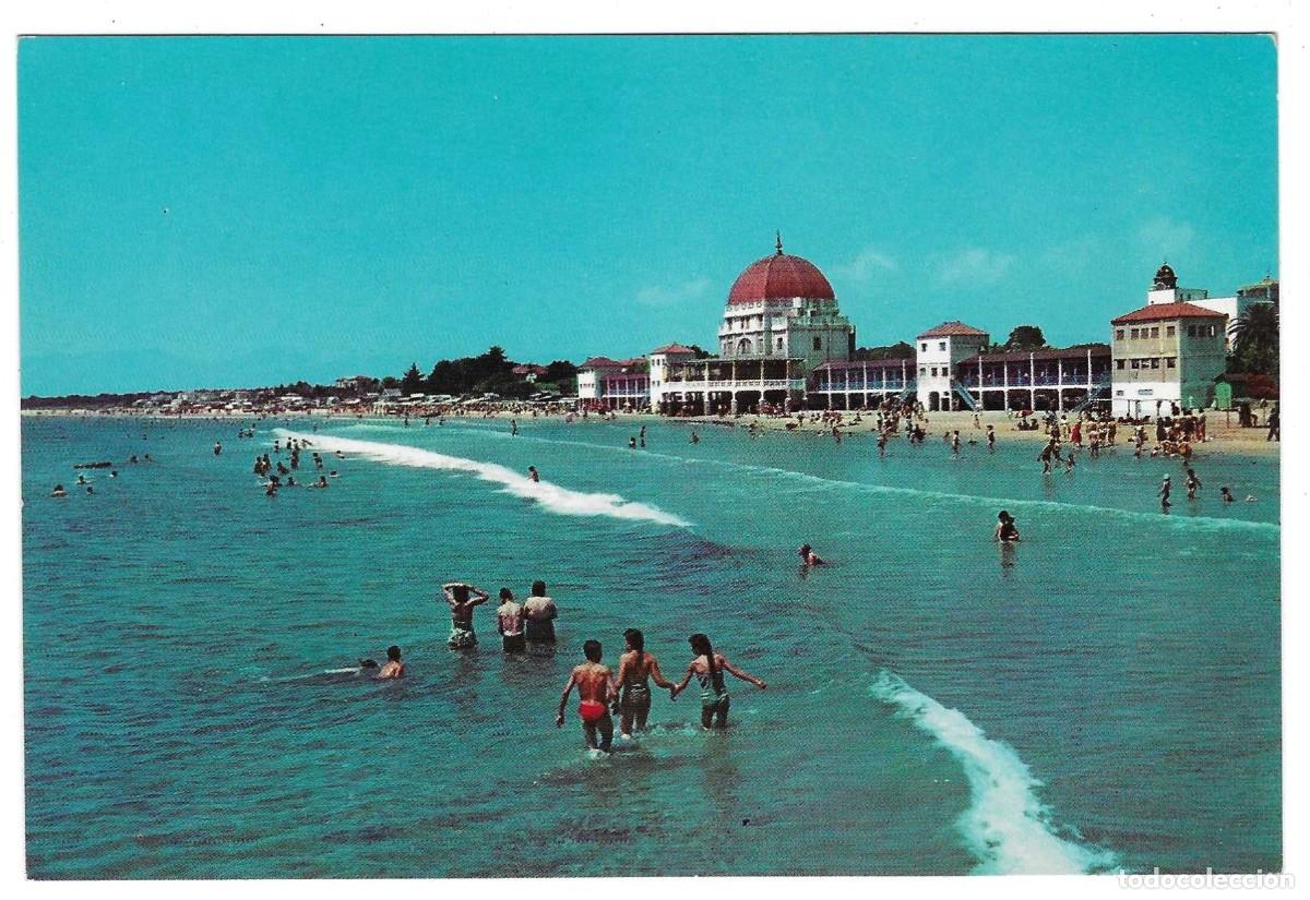 Postales: Postal Salou (Tarragona) Hotel Rest. Balneario La Terraza. 7-esp2687