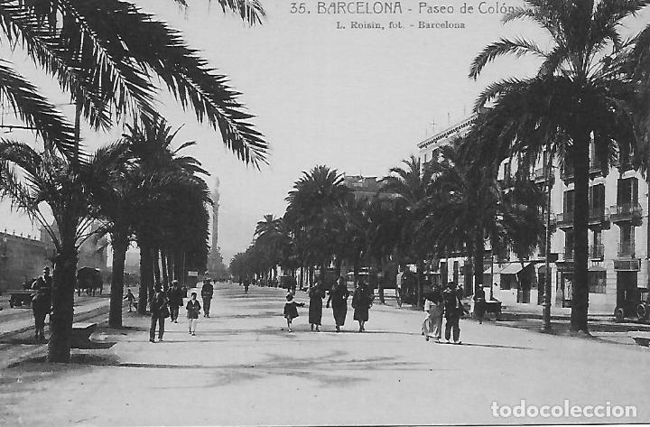 Postales: BARCELONA (Paseo de Col&oacute;n) - Foto 1