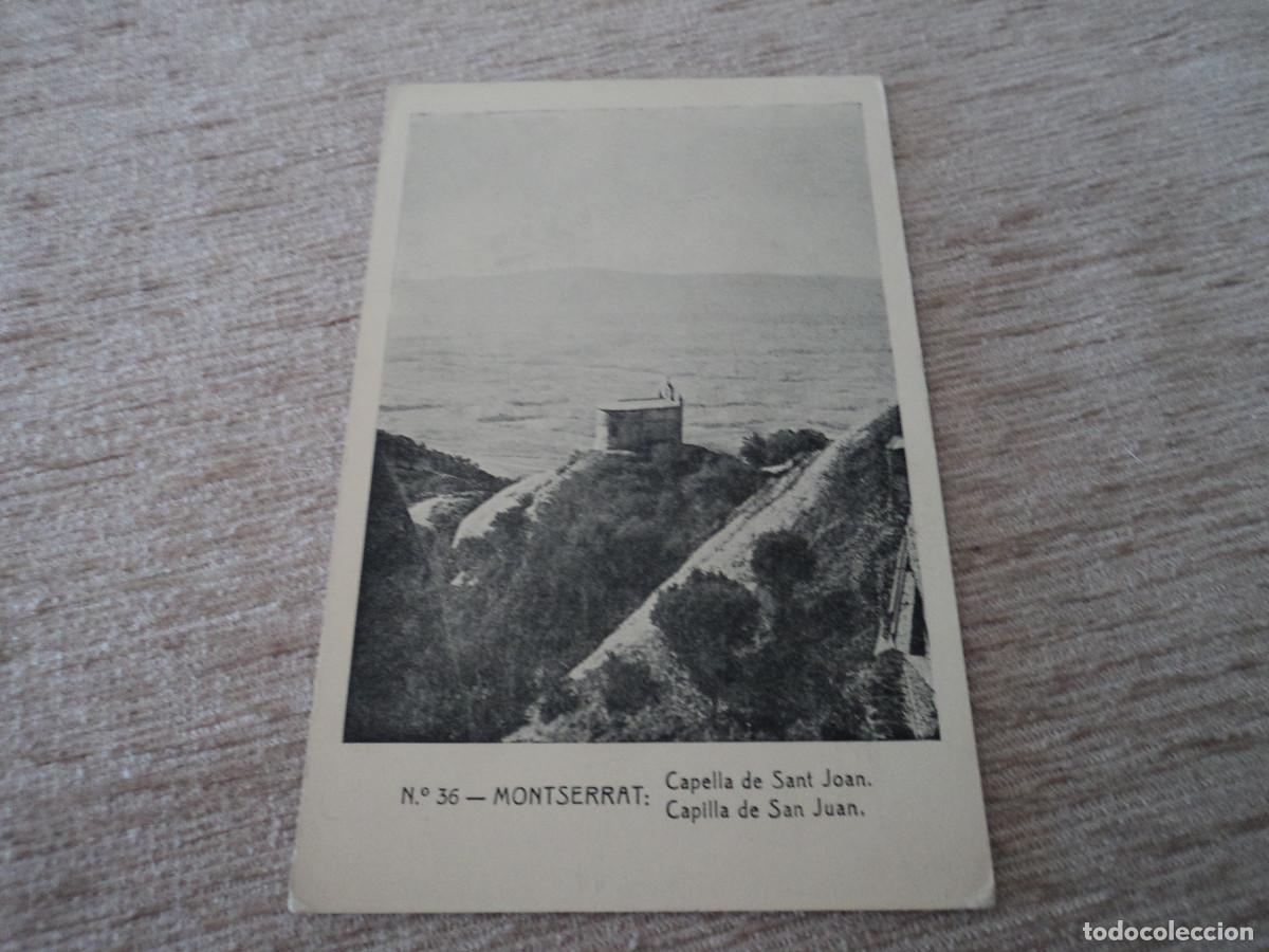 Postais: n&ordm; 36, MONTSERRAT. capella de sant joan