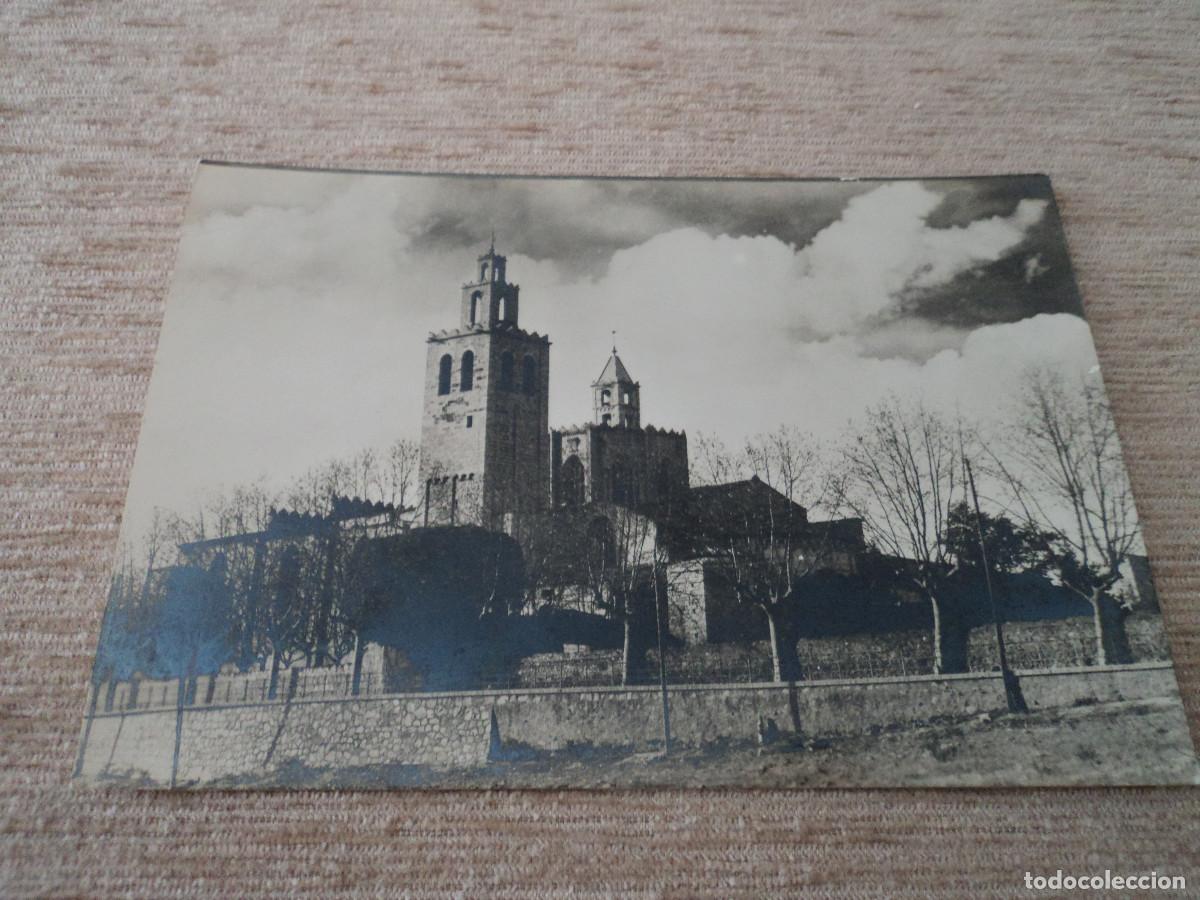 Postais: SAN CUGAT DEL VALLES, REAL MONASTERIO Y CARRETERA SARDANYOLA, FOTO A. CAMPA&Ntilde;A