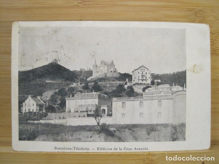 Cartes Postales: BARCELONA-TIBIDABO-EDIFICIOS DE LA GRAN AVENIDA-POSTAL ANTIGUA-(98.437)