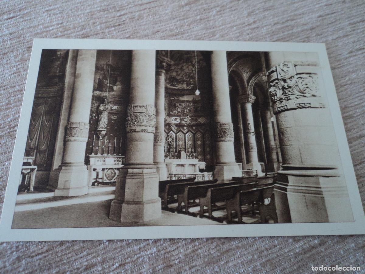 Postales: templo nacional expiatorio del sagrado corazon de jesus, barcelona-tibidabo, interior, vista parcial