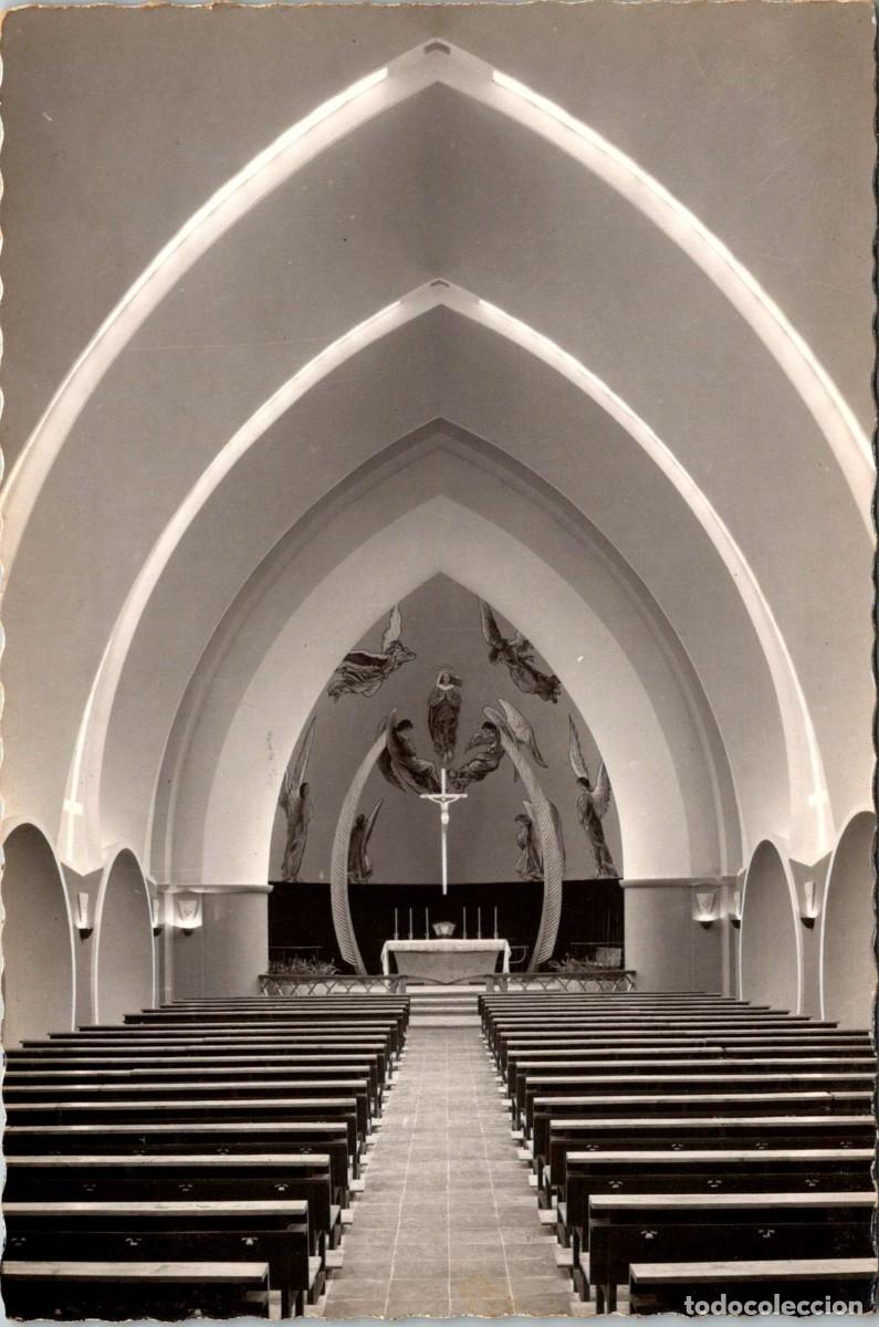 Postales: Pont de Suert-Iglesia Parroquial-Interior -Ed. Of. Tur. Pobla Segur n&ordm; 445 -151x98mm