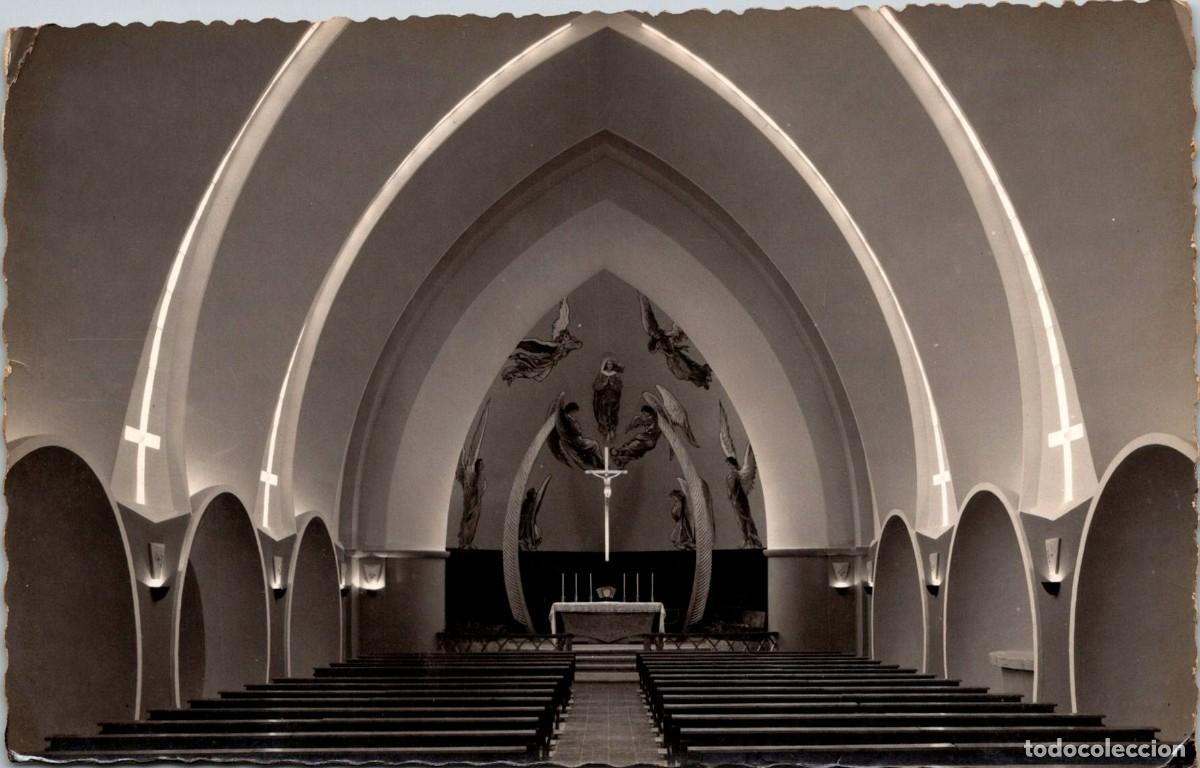 Postales: Pont de Suert-Iglesia Parroquial-Interior -Ed. Of. Tur. Pobla Segur n&ordm; 446 -151x98mm