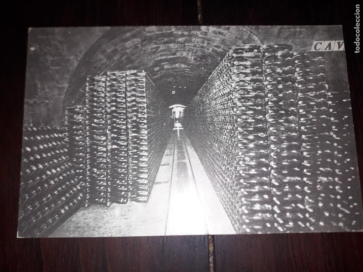 Postales: N&ordm; 7399 POSTAL CASA CODORNIU SAN SADURNI DE NOYA BOTELLAS DE CAVA