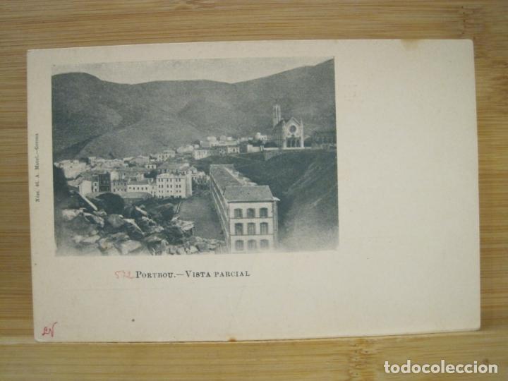 Postales: PORT BOU-PORTBOU-VISTA PARCIAL-NUM 46 A.MAURI-REVERSO SIN DIVIDIR-POSTAL ANTIGUA-(98.529)