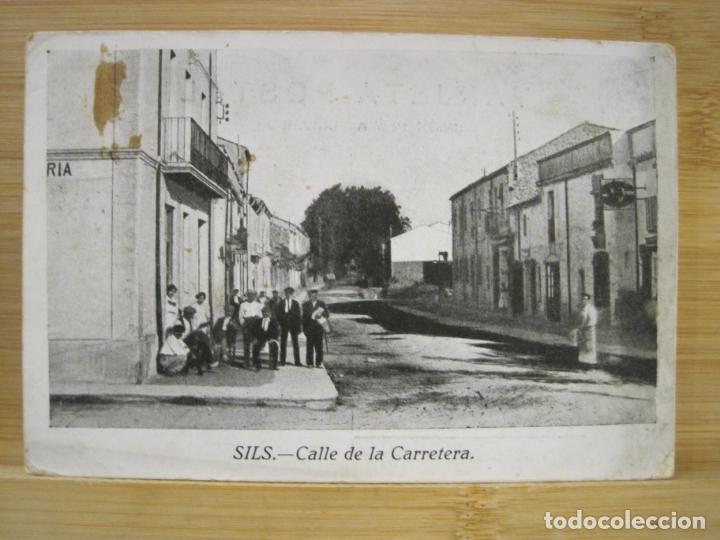 Postales: SILS-CALLE DE LA CARRETERA-POSTAL ANTIGUA-(98.586)