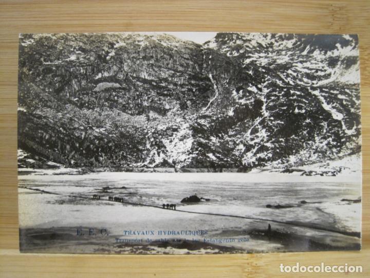 Postkarten: CAPDELLA-OBRAS HIDRAULICAS-CENTRAL ELECTRICA-FOTOGRAFICA-POSTAL ANTIGUA-(98.604)
