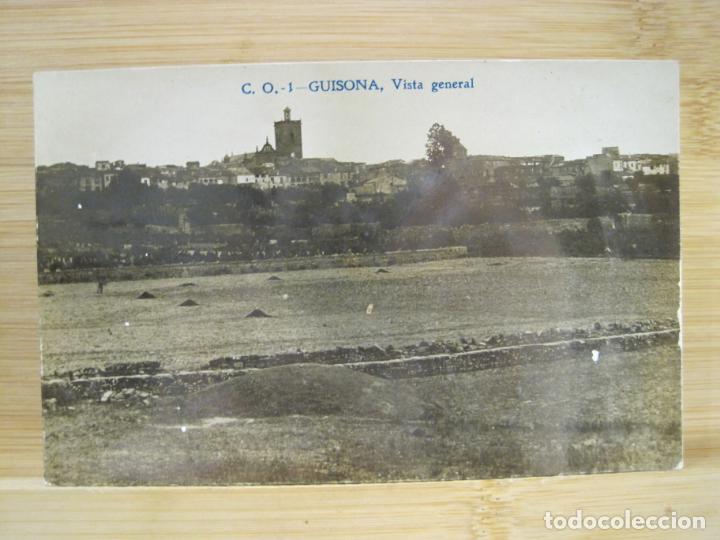 Cartoline: GUISSONA-VISTA GENERAL-C.O. 1-FOTOGRAFICA-POSTAL ANTIGUA-(98.612)