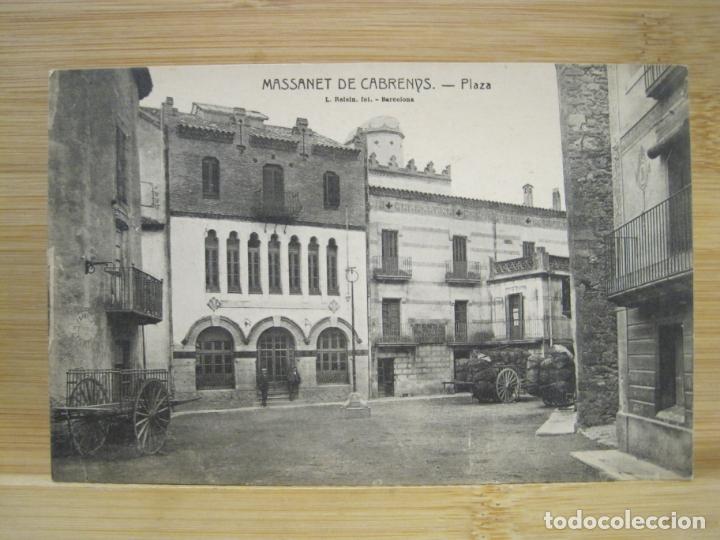 Postales: MASSANET DE CABRENYS-PLAZA-ROISIN-POSTAL ANTIGUA-(98.627)