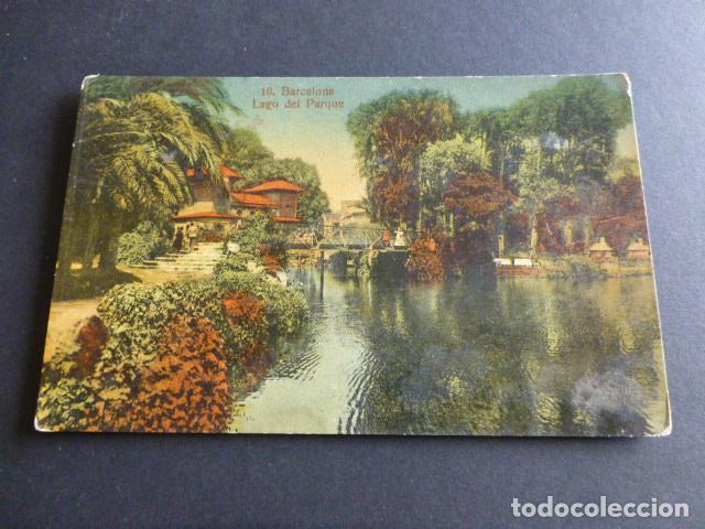 Postales: BARCELONA LAGO DEL PARQUE - Foto 1