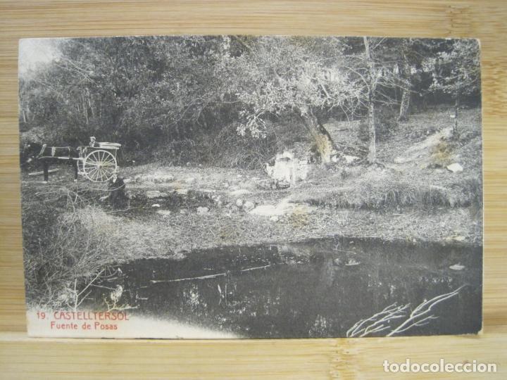 Postales: CASTELLTER&Ccedil;OL-CASTELLTERSOL-FUENTE DE POSAS-ROISIN-19-POSTAL ANTIGUA-(98.658)