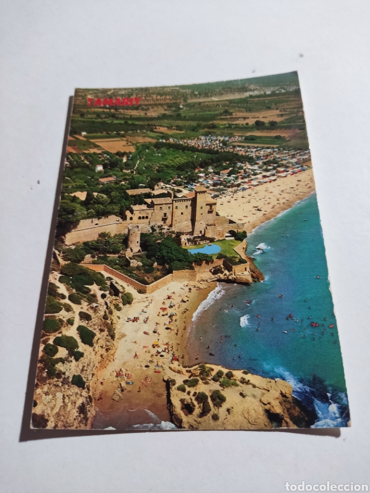 Postales: Postal camping tamarit, castillo - Foto 1