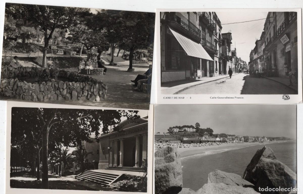 Postales: CANET DE MAR 4 POSTALES - Foto 1