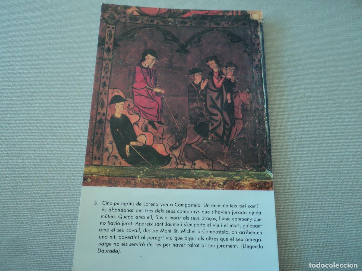 Postais: MUSEO DIOCESANO DE SOLSONA 1971, SANT JAUME DE FRONTANYA, PANEL DEL RETABLO N&ordm; 5