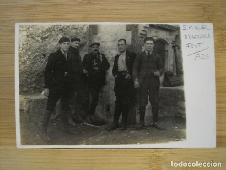 Cartoline: SANT MIQUEL D'OLERDOLA-FONT-ANY 1923-FOTOGRAFICA-POSTAL ANTIGUA-(98.800)