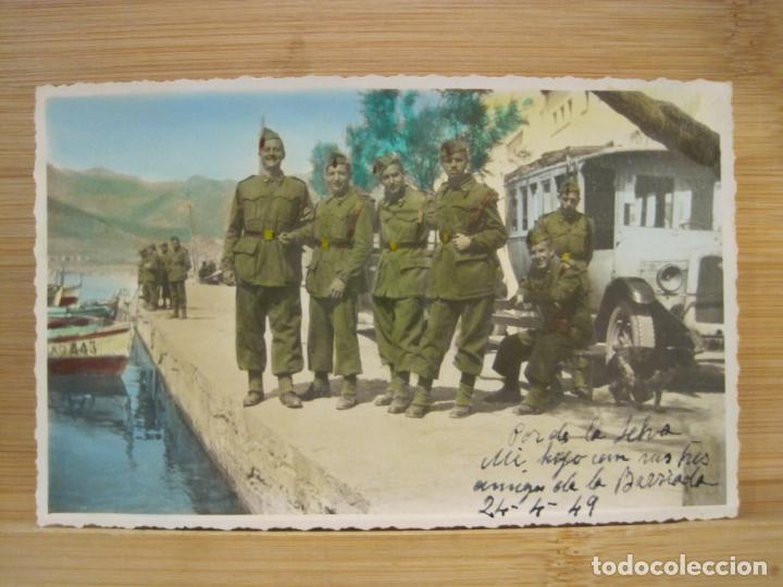 Cartoline: PORT DE LA SELVA-MILITARES-FOTOGRAFICA-POSTAL ANTIGUA-(98.850)