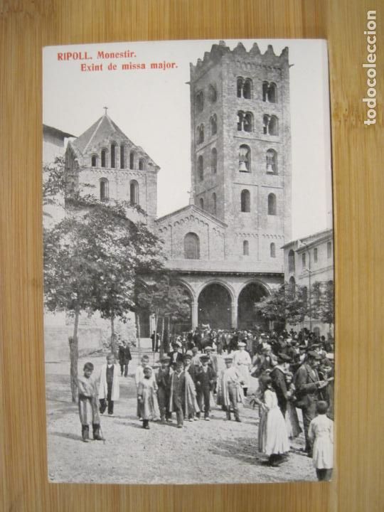Cartoline: RIPOLL-MONESTIR-EXINT DE MISSA MAJOR-THOMAS-POSTAL ANTIGUA-(98.854)