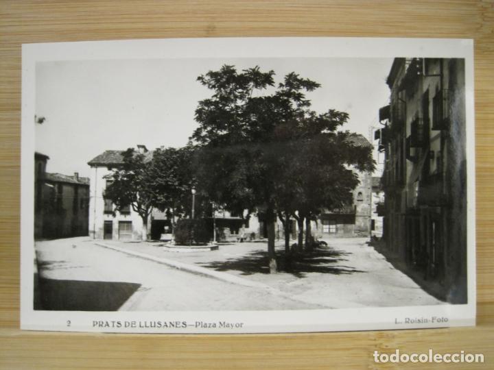 Cartoline: PRATS DE LLUSANES-PLAZA MAYOR-FOTOGRAFICA ROISIN-POSTAL ANTIGUA-(98.855)