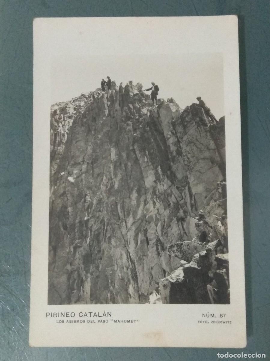Postales: POSTAL 87 - PIRINEO CATALAN. &rdquo;LOS ABISMOS DEL PASO MAHOMET&rdquo;. ANIMADA.